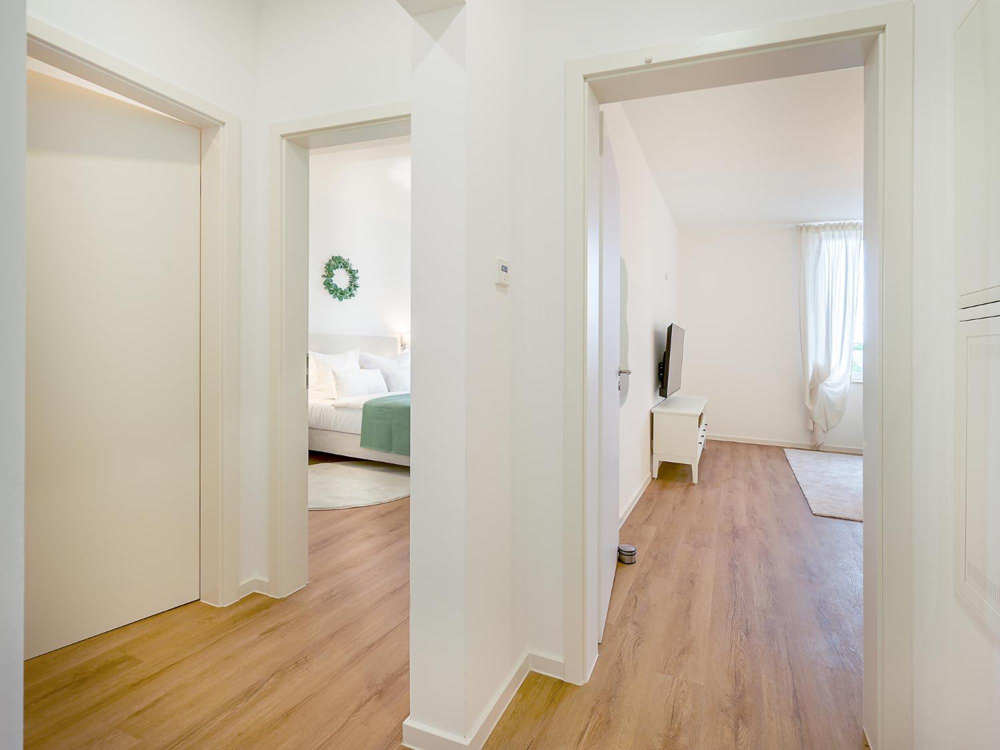 Flair Homes - Design Apartments With Smart-Tv, Self Check-In & Free Parking คาร์ลสรูเฮอ ห้อง รูปภาพ