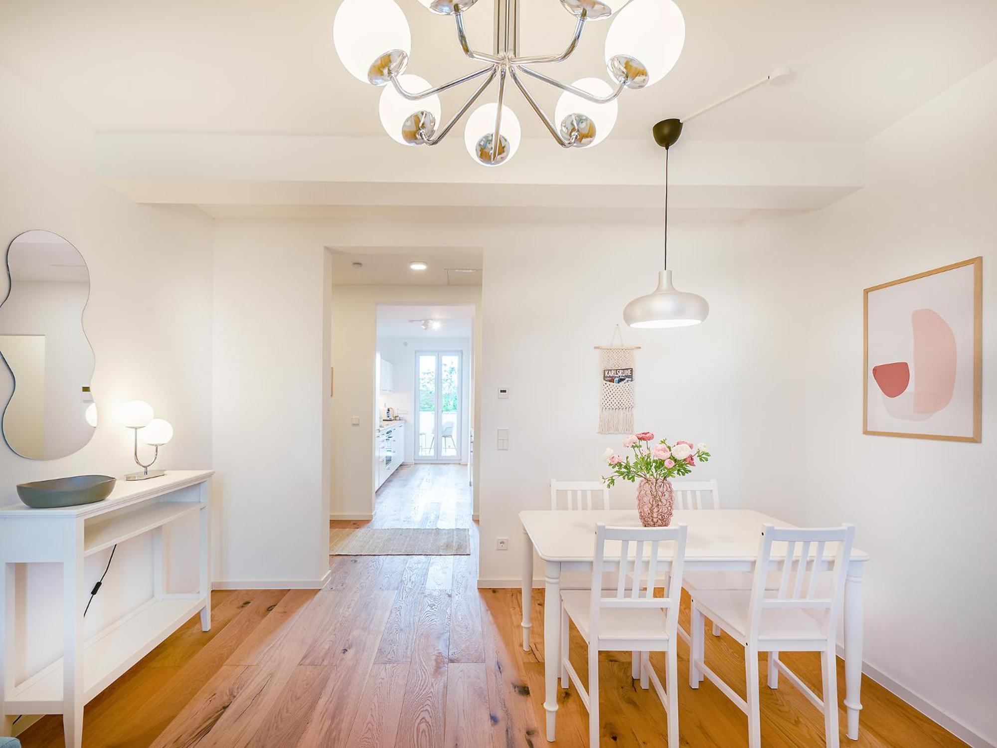 Flair Homes - Design Apartments With Smart-Tv, Self Check-In & Free Parking คาร์ลสรูเฮอ ห้อง รูปภาพ